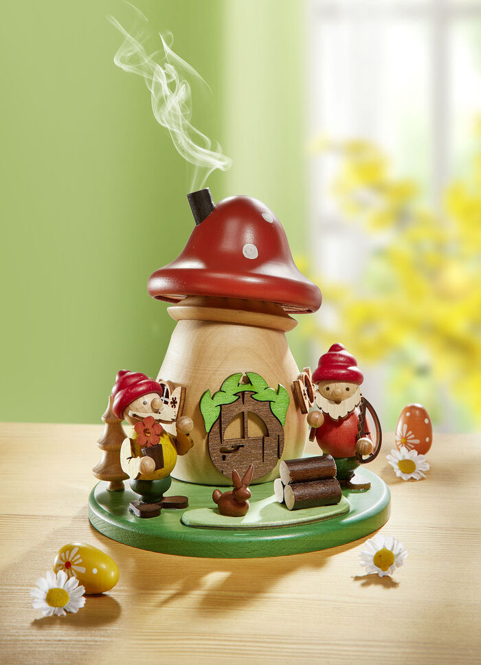 Räucherpilz mit Wechselbestückung 