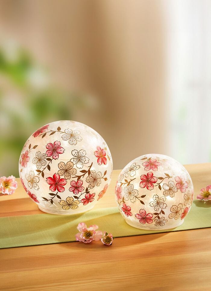 Beleuchtete Kugel, 2er-Set 