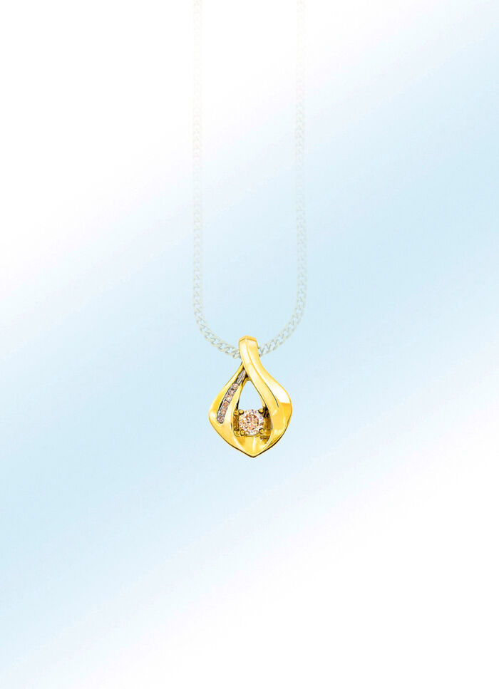 Anh&auml;nger mit Brillanten 