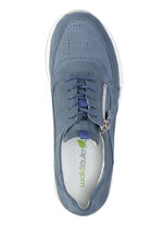 Waldläufer, bequeme Damen-Schnürschuhe, Weite H, mit herausnehmbarem Fußbett JEANS