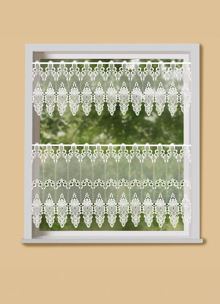 Kurzstore aus echter Plauener Spitze 