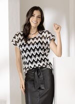 Shirt in Häkel-Optik 