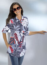 Longbluse aus Baumwolle 