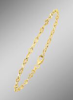 Exquisite Fantasieketten-Garnitur in Gold 375/- fein 