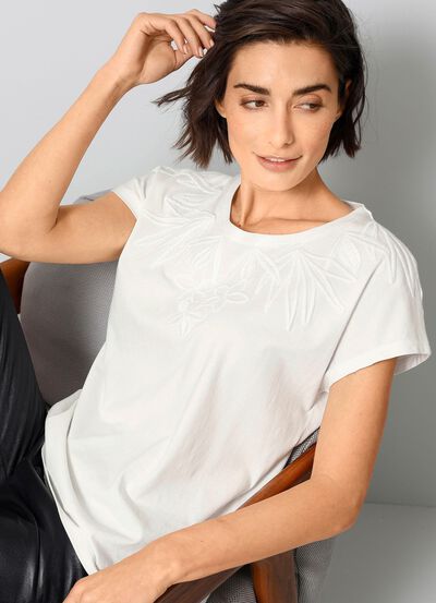 Shirt mit sch&ouml;ner Stickerei 