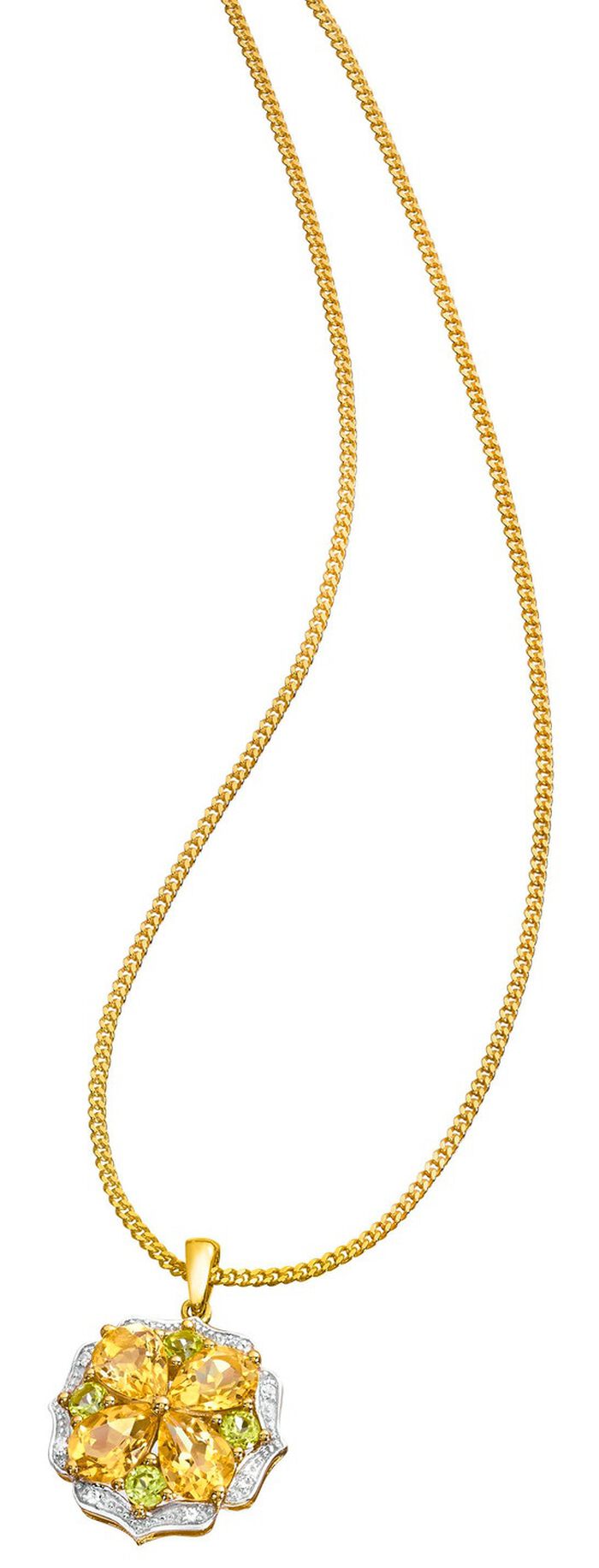 Anh&auml;nger im Blumen-Design 