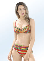 Bikini mit Bügel und verstellbaren Trägern 