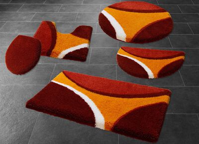 Badgarnitur mit rutschhemmendem TPR-R&uuml;cken 