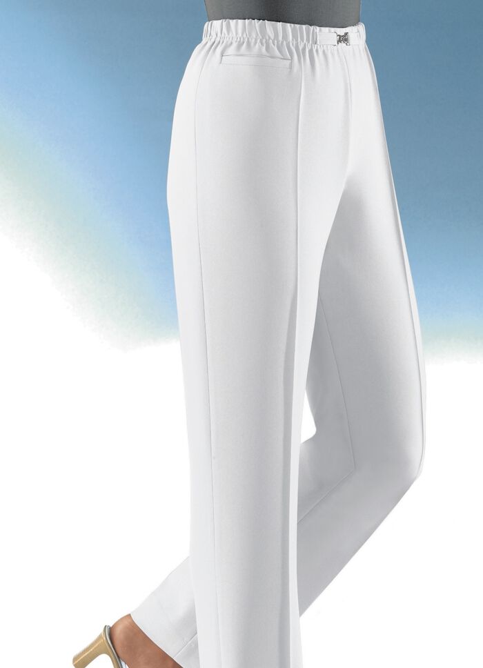 Hose in Schlupfform WEISS