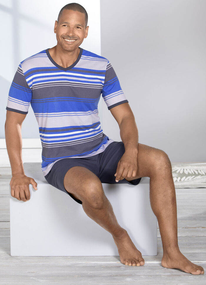 Shorty mit V-Auschnitt 