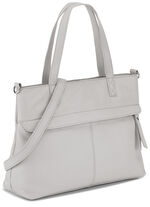 Laurina, Tasche, Damen, ein abnehmbarer, verstellbarer Umhängeriemen KIESEL