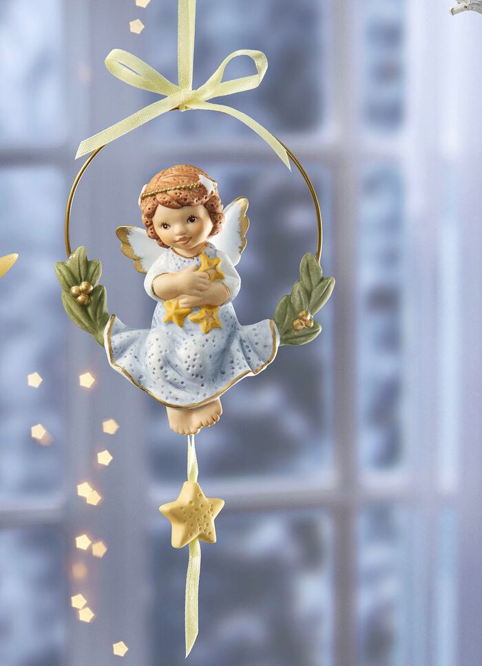 Aufh&auml;nger aus hochwertigem Porzellan BUNT