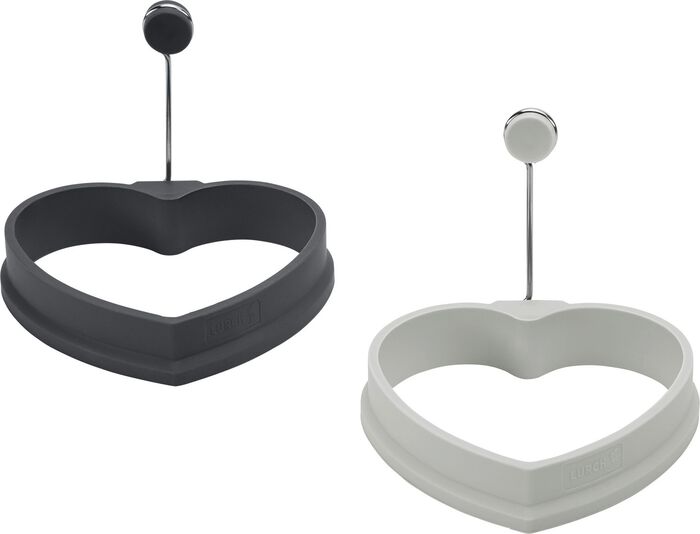 Hitzebest&auml;ndiges Eiformer-Set aus Silikon, 2-teilig 