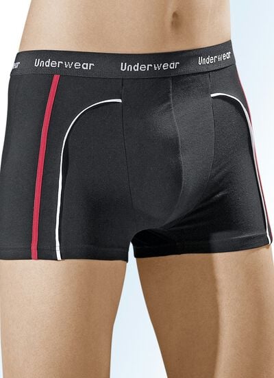 Dreierpack Pants mit Elastikbund 