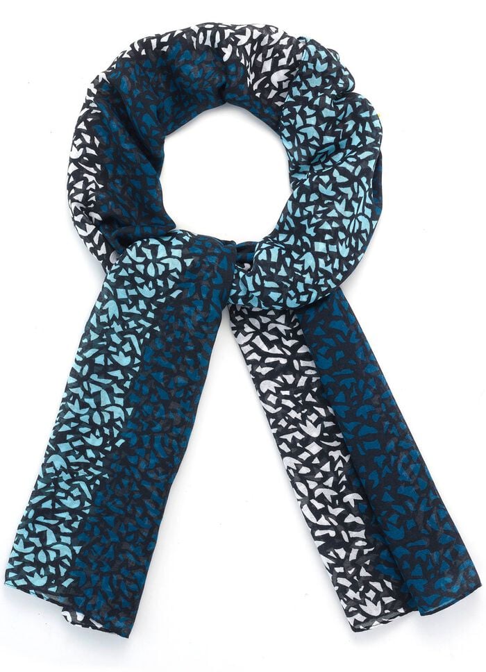 Schal mit Fantasiedessin 