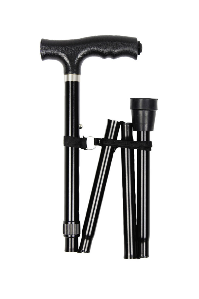 Faltbarer Gehstock mit LED-Licht 