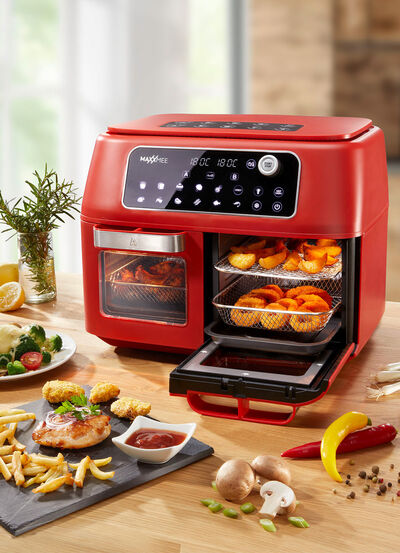 Doppelkammer-Fritteuse:2 Gerichte – fertig zur gleichen Zeit! 