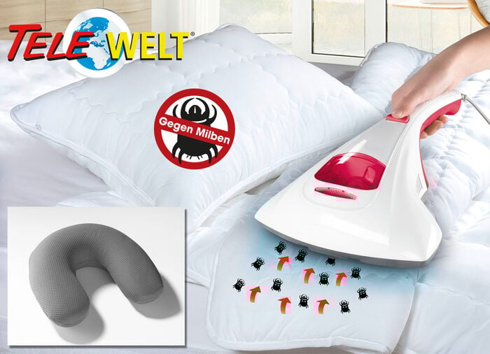 Milbensauger mit UV-C-Lampe 