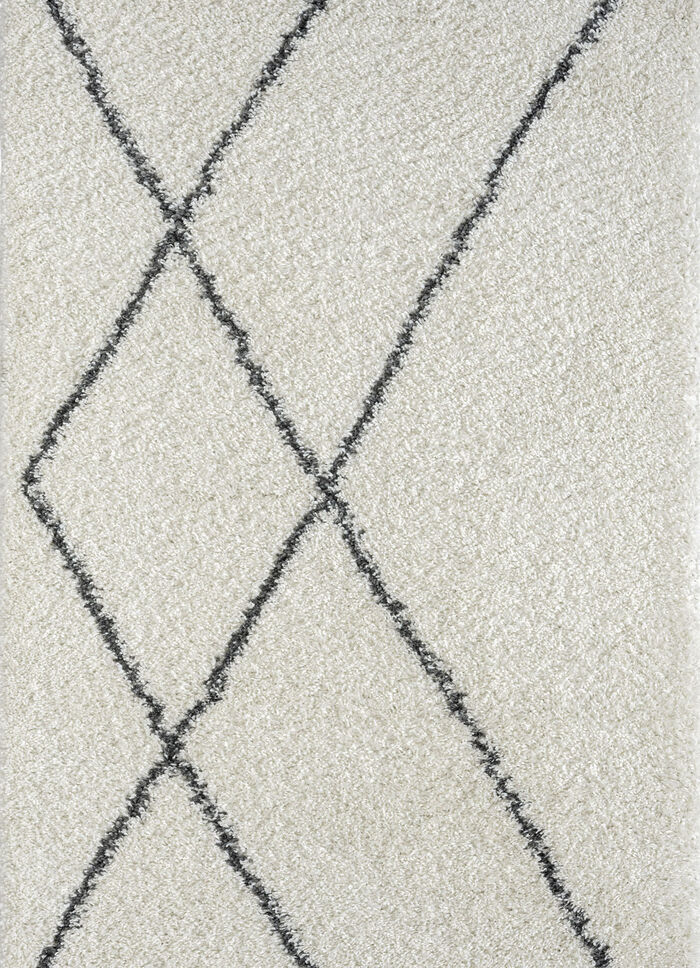 Traumhaft flauschige Shaggy-Brücken, -Galerien und -Teppiche CREME