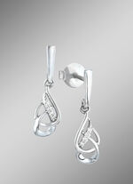 Nostalgische Ohrstecker aus Platin 