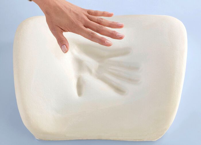 Kopfkissen mit Gelschaumflocken-F&uuml;llung 