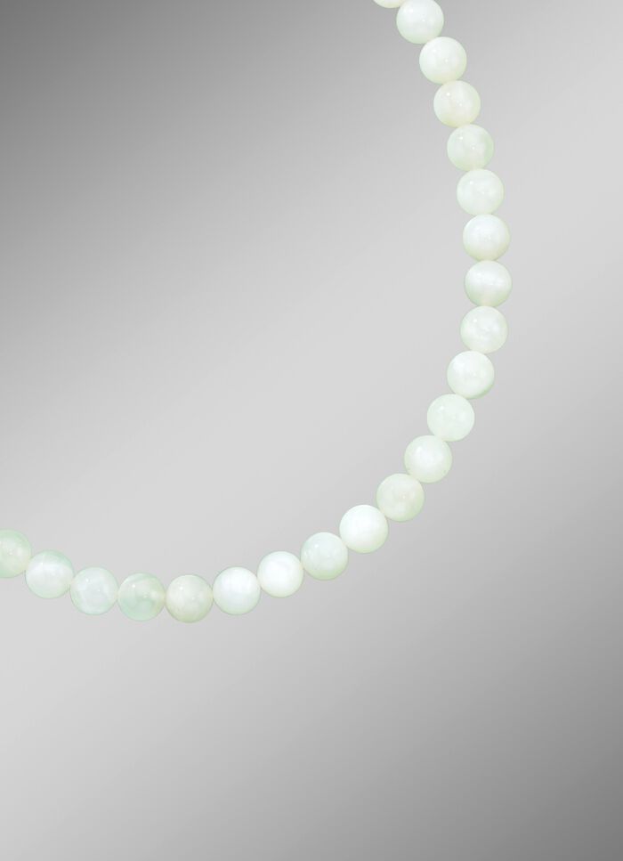 Halskette oder Armband mit Natur-Mondstein 