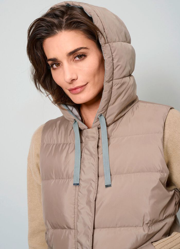 Steppweste mit 2-Wege-Rei&szlig;verschluss 