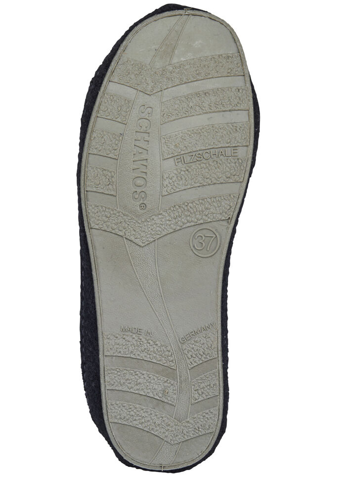 Atmungsaktive Damen-Hauschuhe, mit Gummizug BORDEAUX-SCHWARZ