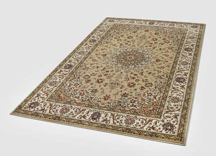 Brücken und Teppiche mit hoher Flordichte BEIGE