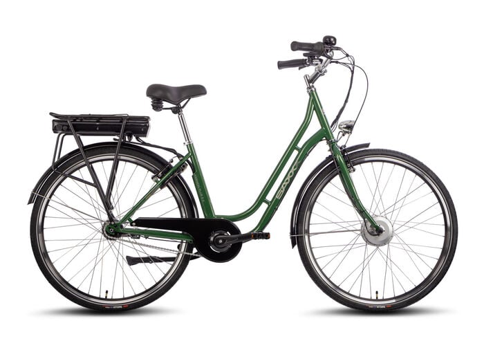 Zeitlos, elegantes City-E-Bike mit komfortabler Ausstattung   
