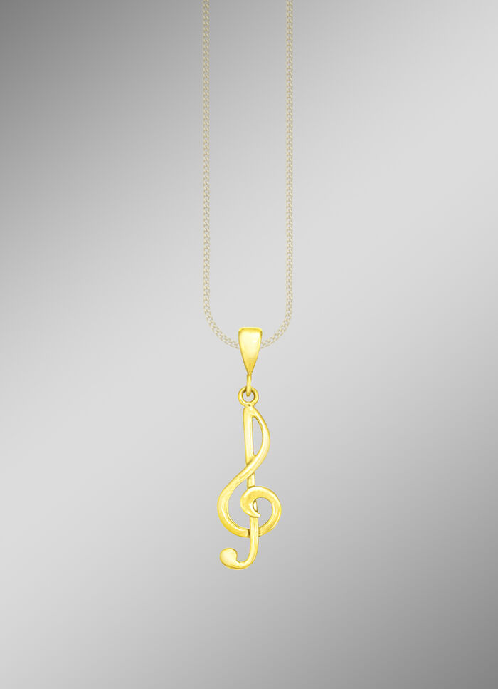 Wundervolle Notenschl&uuml;ssel Anh&auml;nger 