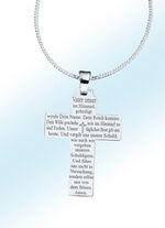 Anh&auml;nger mit komplettem "Vater unser..." und Panzerkette 