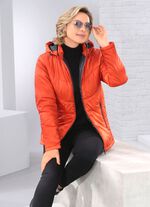 Jacke mit Rei&szlig;verschlusstaschen 