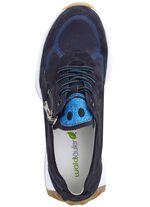 Waldl&auml;ufer Sneaker mit frecher Glitzer-Applikation DUNKELBLAU