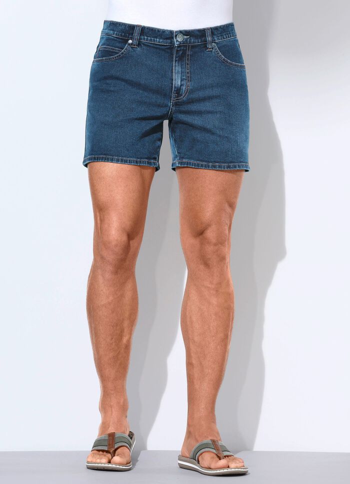 Jeans-Shorts von "Paddock's" in 2 Farben JEANSBLAU