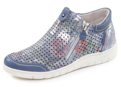 ELENA EDEN, sommerliche Damen-Boots, Weite H, mit herausnehmbarem Fu&szlig;bett 