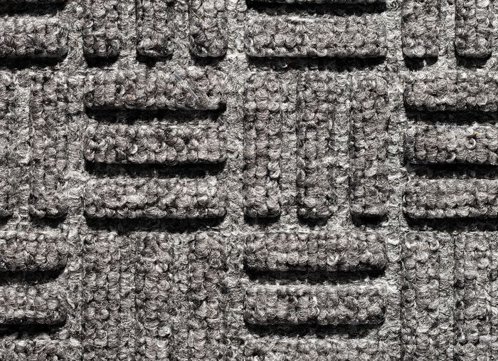 Fu&szlig;matte mit rutschhemmender Gummi-R&uuml;ckseite ANTHRAZIT