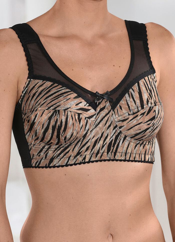 BH mit Raubtierdessin im Vorderteil 