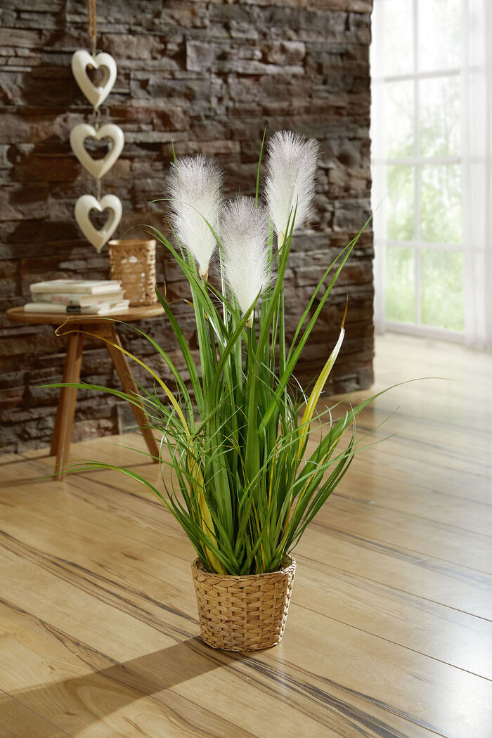 Pampasgras aus hochwertigem Kunst- und Textilmaterial 