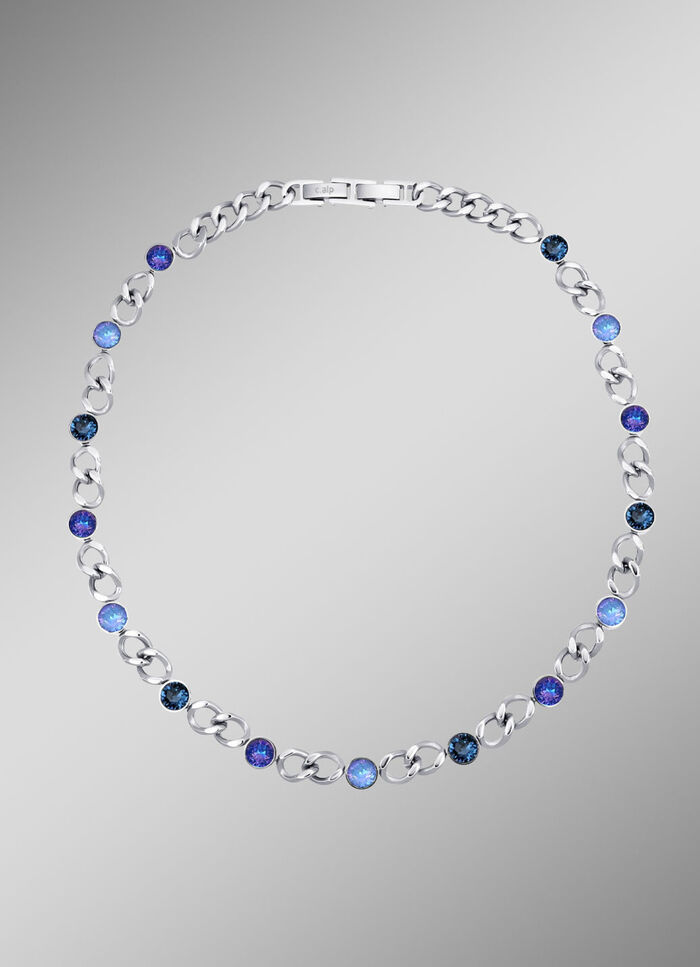 Halskette mit Kristalle 