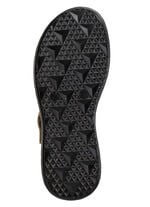 Gemini Sandale mit Metallschmuck SCHWARZ-COGNAC