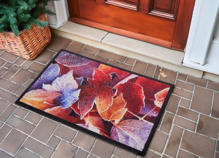 Herbstliche Fu&szlig;matte  BUNT