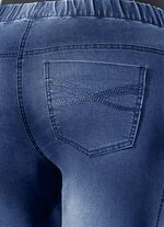 Jeansleggings mit dezenten Auswasch-Effekten JEANSBLAU