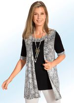 2-teiliges Set aus Weste und Shirt 