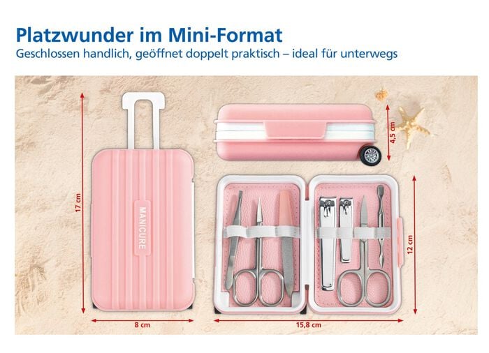 Mani- und Pedik&uuml;re-Set, 7-teilig 
