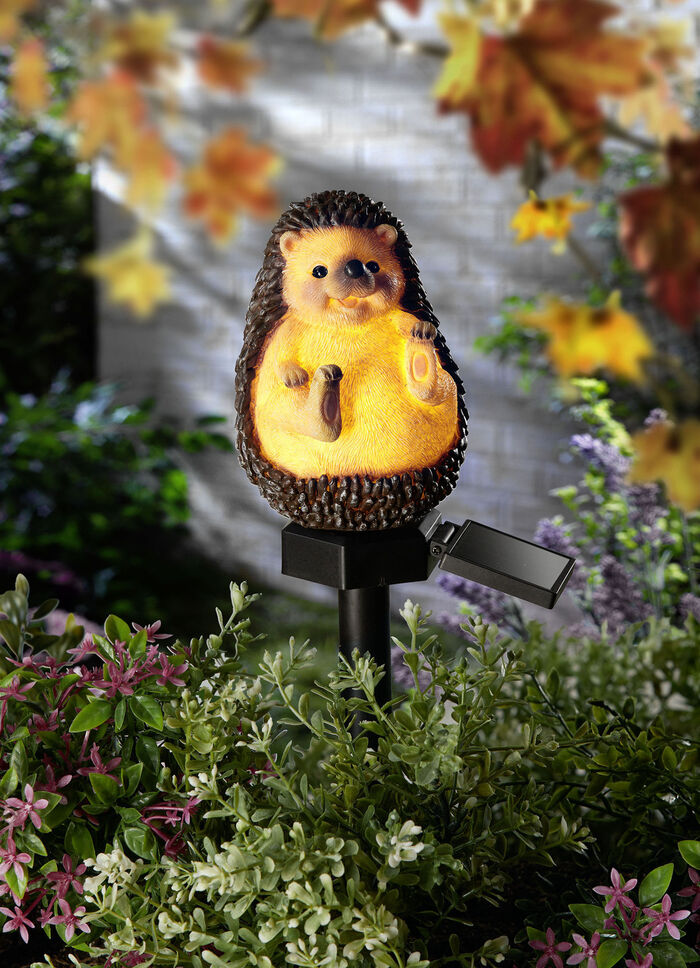 Solarleuchte mit warmwei&szlig;er LED-Beleuchtung 