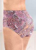 F&uuml;nferpack Slips mit Paisley-Dessin 