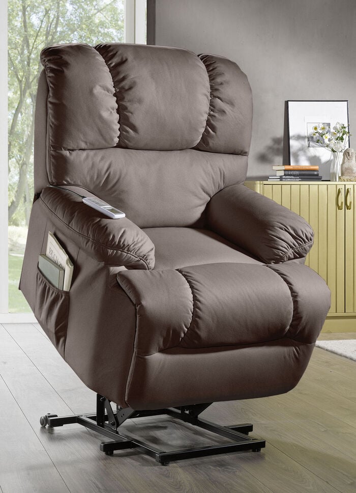 Relaxsessel mit komfortabler Kippfunktion BRAUN