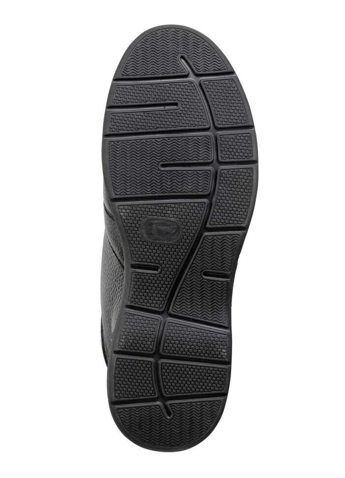 GINO GALANTE, gefütterte Herren-Boots, Winterschuhe, mit Reißverschluss SCHWARZ