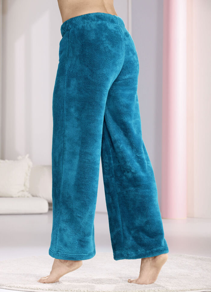 Lounge-Anzug von Laurina mit durchgeknöpftem Oberteil 